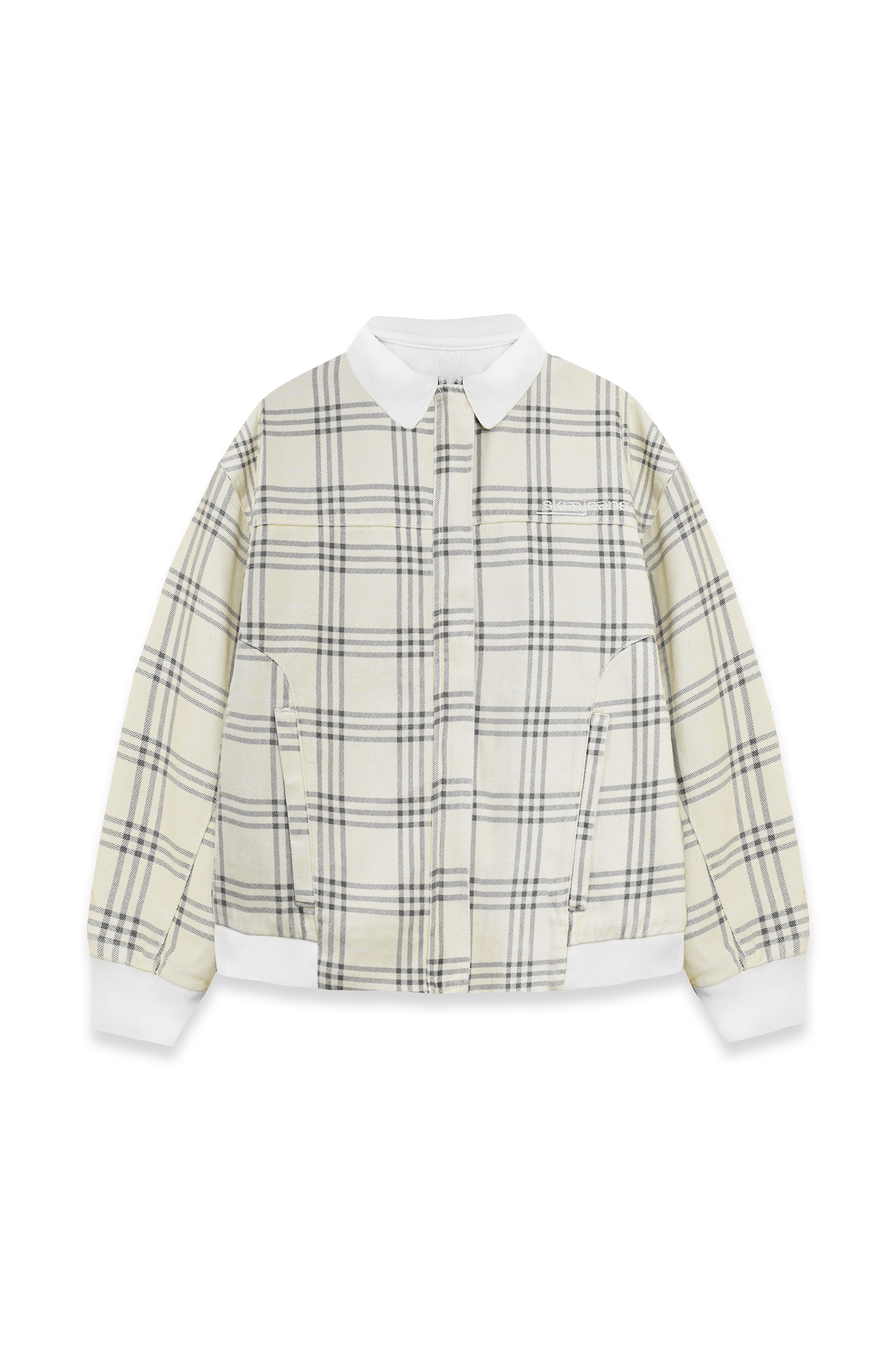 Ducky Check Bomber Jacket